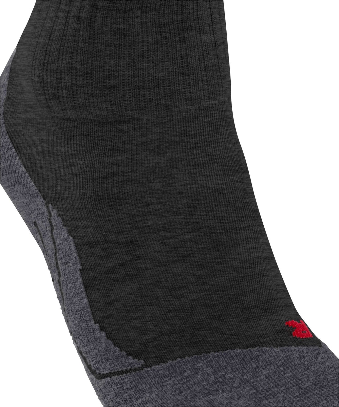 FALKE TK2 Explore Short Wandel Sok Dames 16153 3180 asphalt mel. Foto 28488