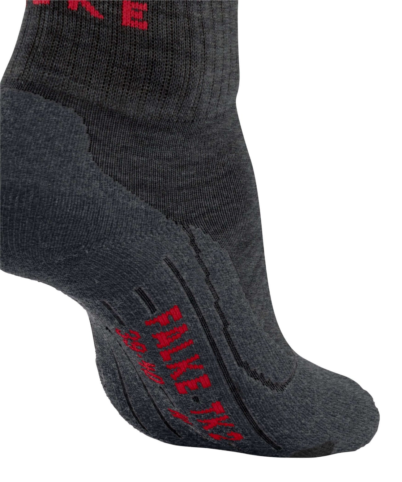 FALKE TK2 Explore Short Wandelsok Heren 16152 3180 asphalt mel. Foto 28495
