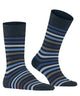 FALKE Tinted Stripe Fantasiesok Heren 13279 6371 dark navy Foto 26654