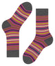 FALKE Tinted Stripe Fantasiesok Heren 13279 8409 pink orchid Foto 22989