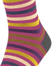 FALKE Tinted Stripe Fantasiesok Heren 13279 8409 pink orchid Foto 22991