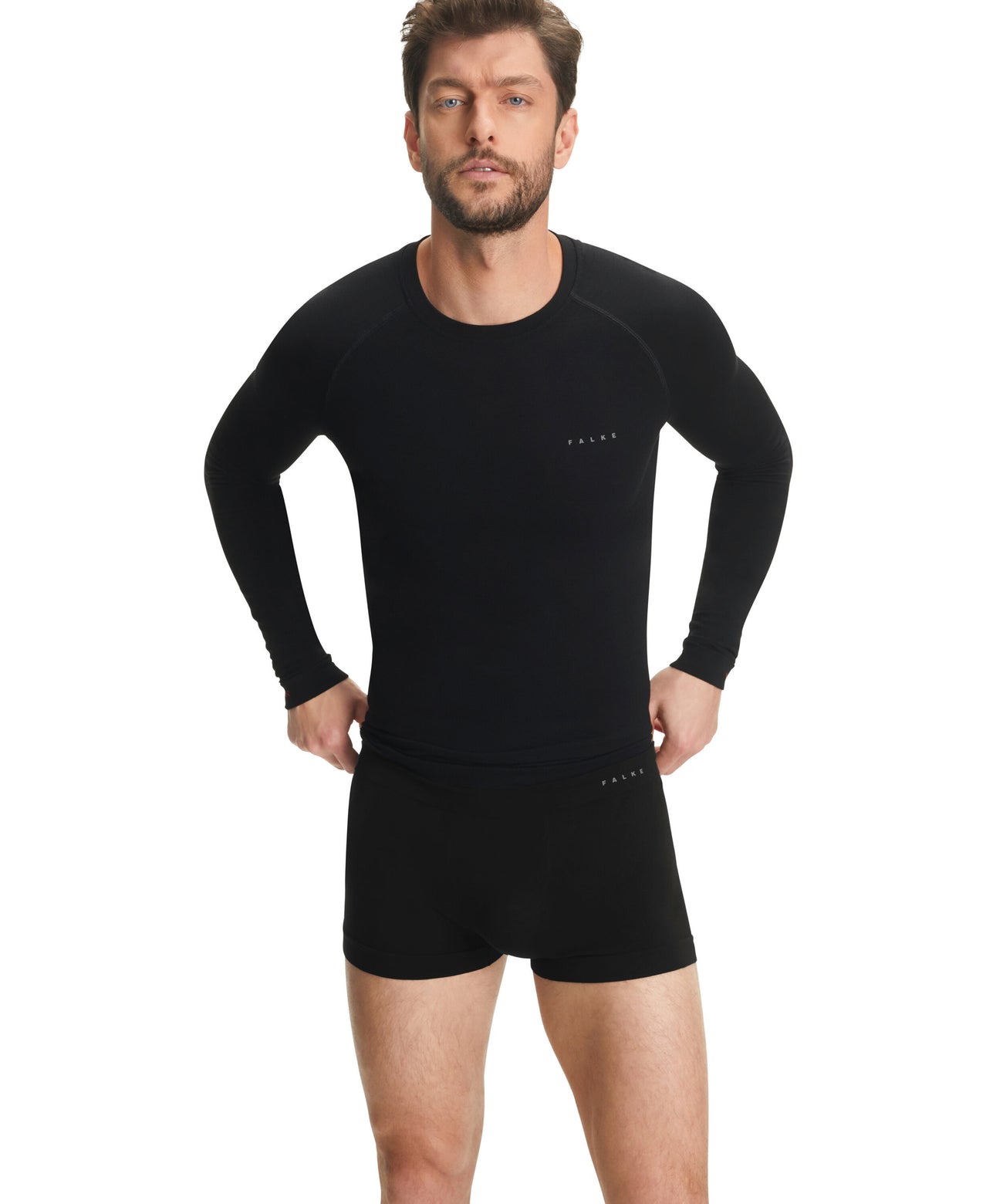 FALKE Wool Tech Light Boxer Heren 33232 3000 black Foto 25985