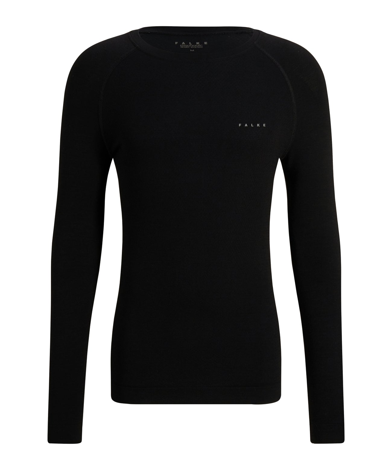 FALKE Wool Tech Light Shirt Lange Mouw Heren 33233 3000 black Foto 26010