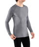 FALKE Wool Tech Light Shirt Lange Mouw Heren 33233 3757 grey-heather Foto 9195