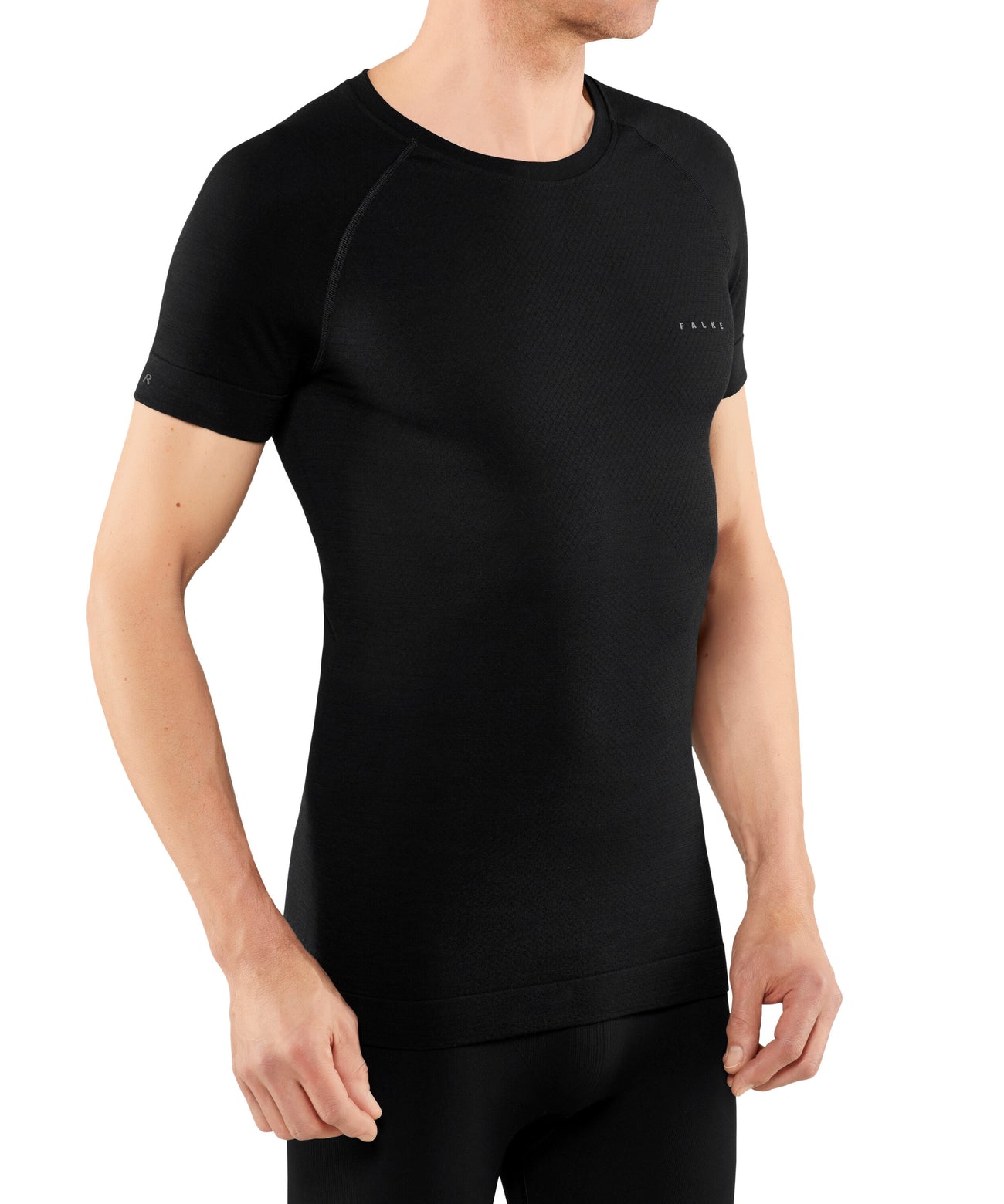 FALKE Wool Tech Light T-Shirt Heren 33230 3000 black Foto 26015