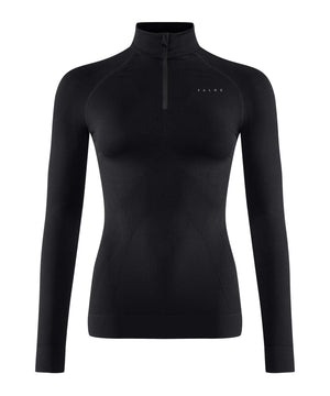 FALKE Zip Shirt Maximum Warm Dames 33036 3000 black Foto 26323