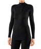 FALKE Zip Shirt Maximum Warm Dames 33036 3000 black Foto 26324