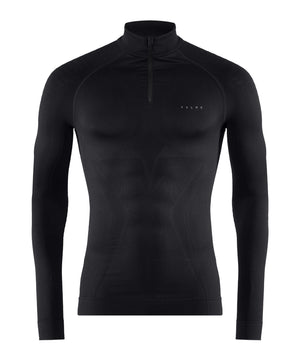 FALKE Zip Shirt Maximum Warm Heren 33536 3000 black Foto 26352