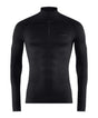 FALKE Zip Shirt Maximum Warm Heren 33536 3000 black Foto 26352