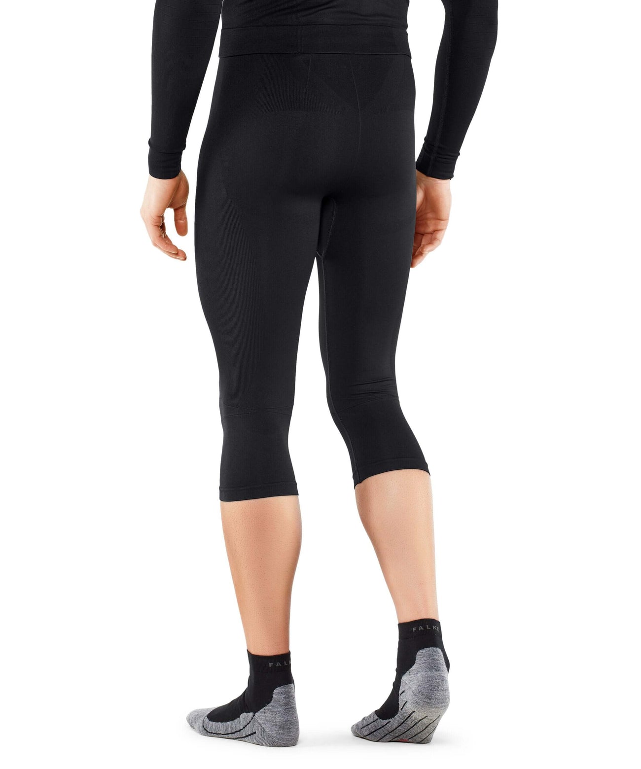 FALKE ¾ Legging Maximum Warm Heren 33539 3000 black Foto 26331