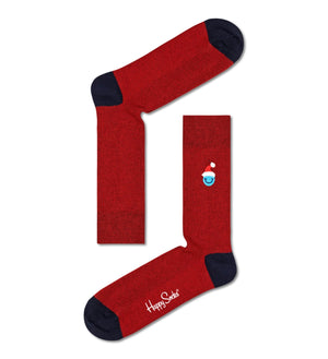 Happy Socks Ribbed Embroidery Santa  RESSS01-4500 Foto 25331