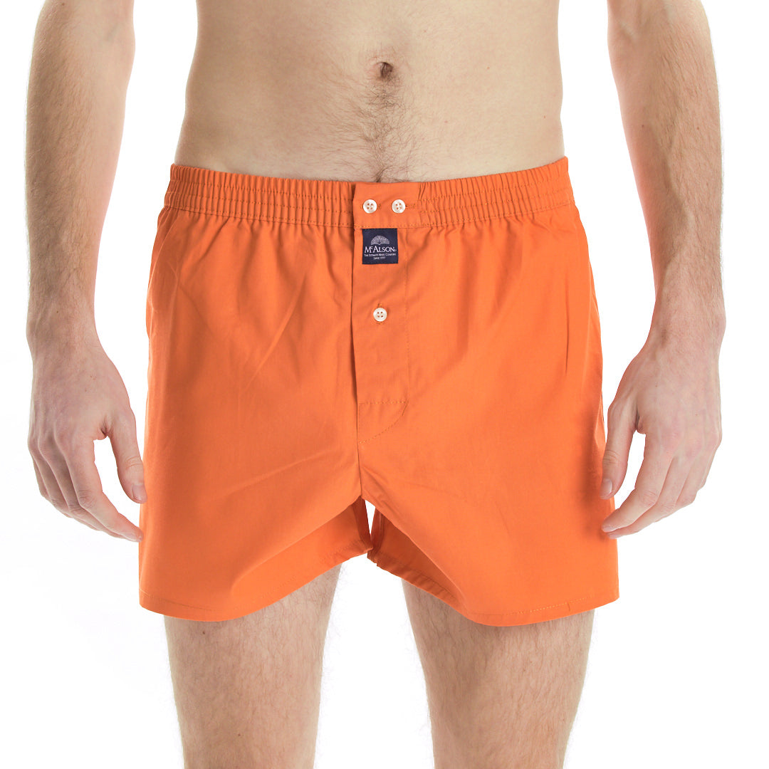 Mc Alson Boxer met Binnenbroek M0106 oranje Foto 7718