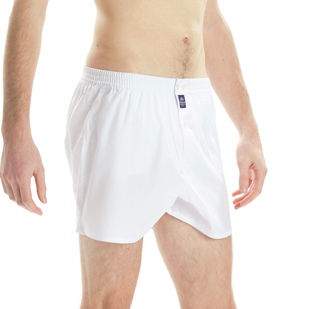 Mc Alson Boxershort met Binnenbroek Effen M0100 wit Foto 7713