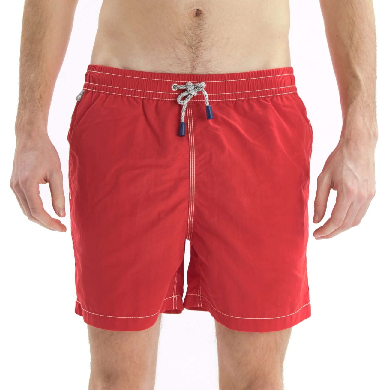Mc Alson Zwemshort Plain Red MS0001 Foto 10676