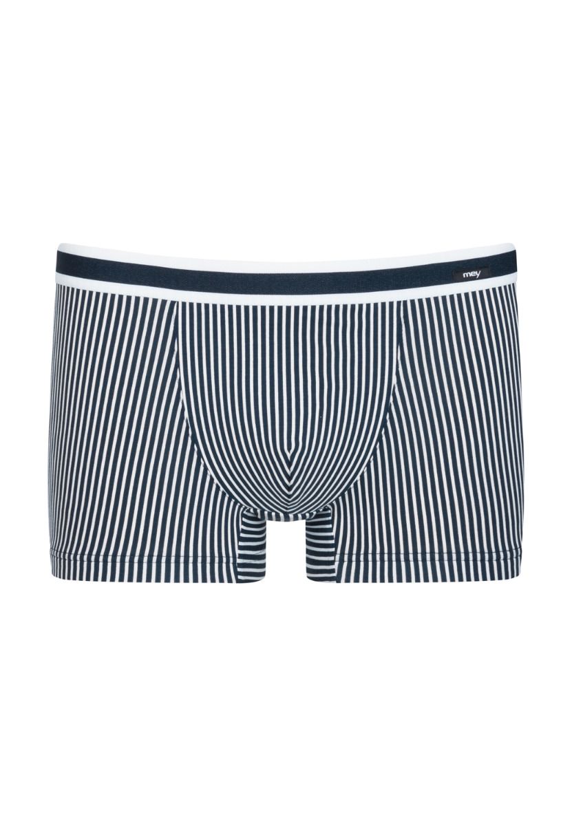 Mey Basic Streepjes Shorty Heren 33421  668 yacht blue Foto 17051