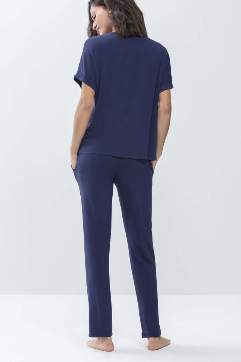 Mey Broek Sleep & Easy Viviana Dames 16001   388 true blue Foto 17090