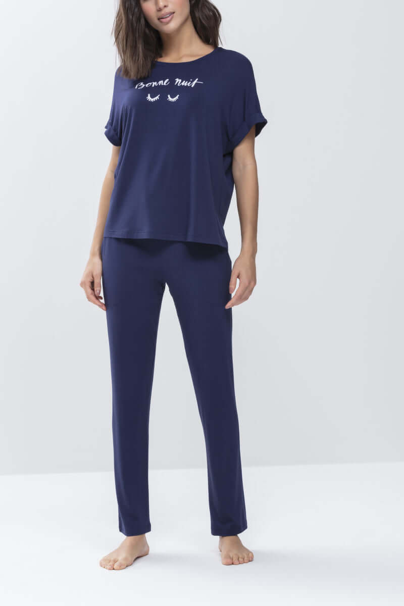 Mey Broek Sleep & Easy Viviana Dames 16001   388 true blue Foto 17091