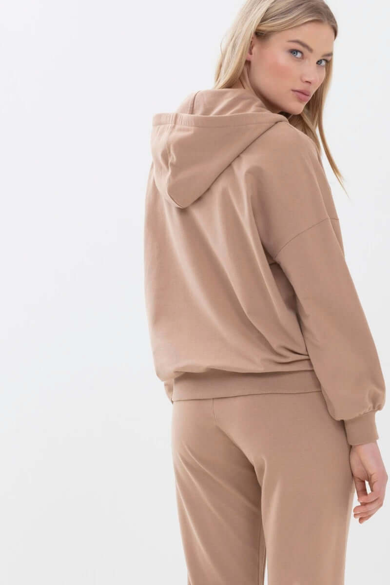 Mey Cardigan Hoodie Dames 17446 82 chai tea Foto 19741