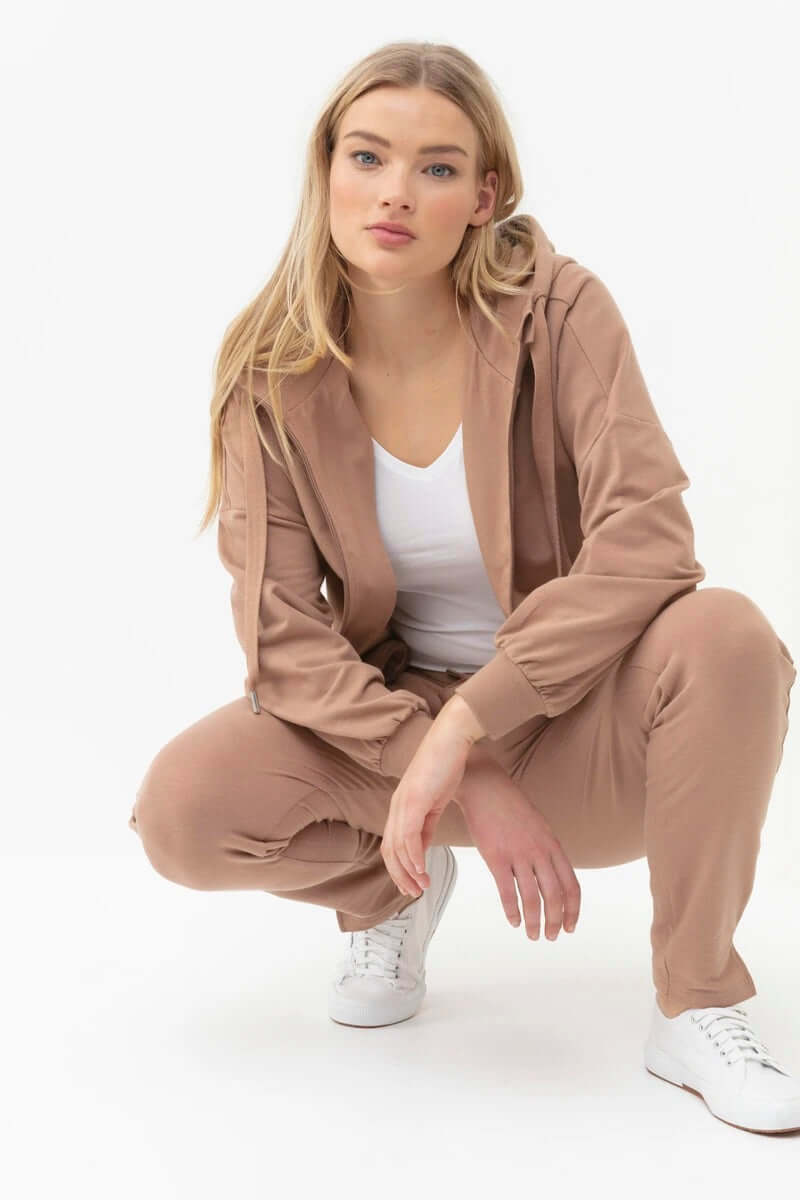Mey Cardigan Hoodie Dames 17446 82 chai tea Foto 19744
