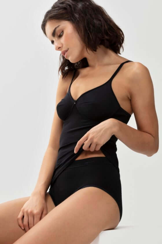 Mey Dames Taille Slip Emotion 59209 3 schwarz Foto 18793