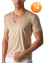 Mey Eronderhemd V-Hals Dry Cotton Heren 46038 111 light skin Foto 5880
