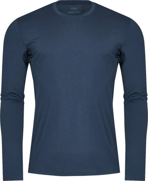 Mey Hybrid T-shirt Lange Mouw Heren 30082 668 yacht blue Foto 23619