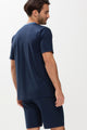 Mey Korte Pyjama Heren 18871  668 yacht blue Foto 16861