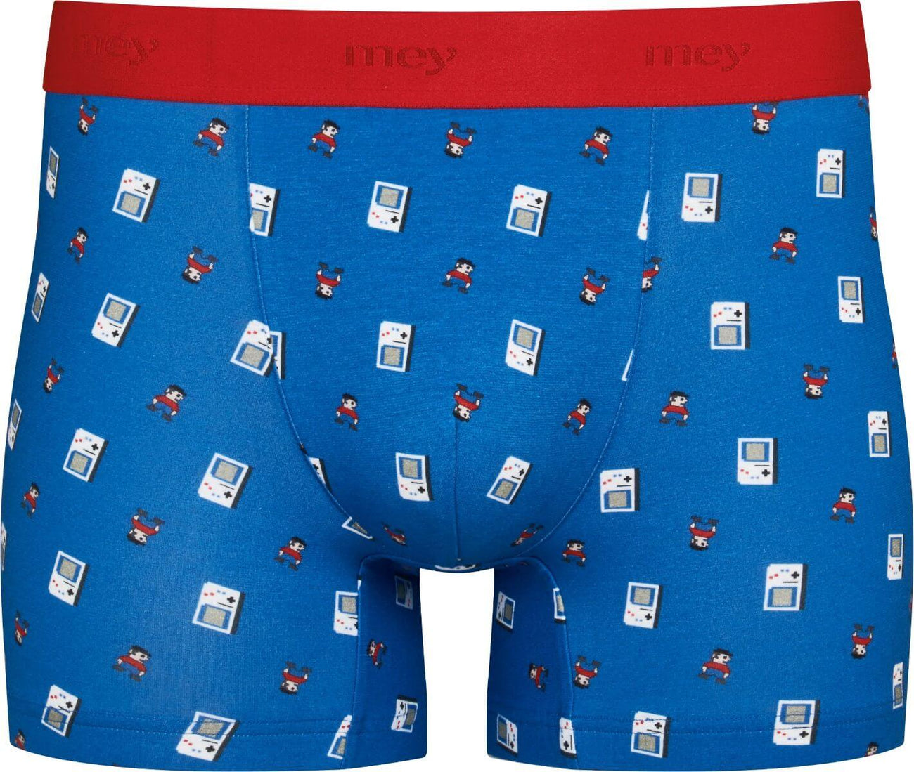 Mey  Long Shorty RE:THINK 8 Bit Heren 37227 765 porcellain blue Foto 23496