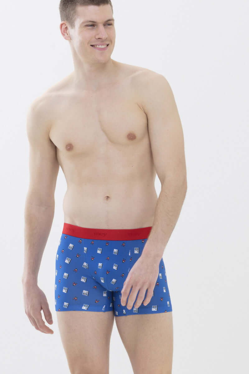 Mey  Long Shorty RE:THINK 8 Bit Heren 37227 765 porcellain blue Foto 23497