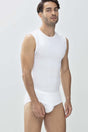 Mey Mouwloos Shirt lager boordje Noblesse 2801 101 weiss Foto 16481