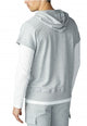 Mey Mouwloze Hoody Levelock Heren 65055 620 light grey melange Foto 6593