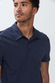 Mey Polo Shirt Pretoria Heren 30010 668 yacht blue Foto 17461