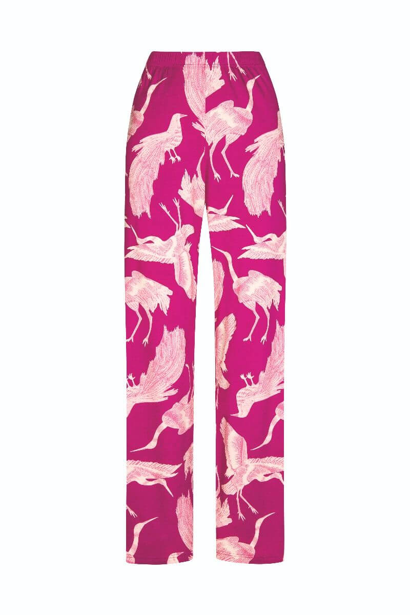 Mey Pyjamabroek Lovestory Kyra Dames 16310 26 cosmo pink Foto 17968