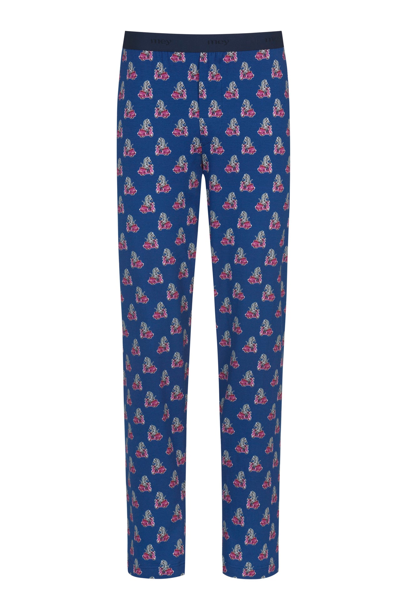 Mey Pyjamabroek RE:THINK Zebra Heren 31142 701 blue sea Foto 27181