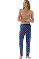 Mey Pyjamabroek RE:THINK Zebra Heren 31142 701 blue sea Foto 27182