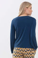 Mey Shirt Alena Lange Mouw Dames 17162 75 ink blue Foto 24351