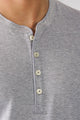 Mey Shirt Homewear korte mouw Heren 61554 620 light grey melange Foto 5945