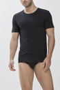 Mey Shirt KM lager boordje Dry Cotton 46002 123 schwarz Foto 5825