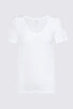 Mey Shirt Korte Mouw V hals Organic Dames 26816 1 weiss Foto 15360