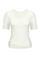 Mey Shirt Korte Mouw Wol Zijde Exquisite 66576 1 weiss Foto 6081