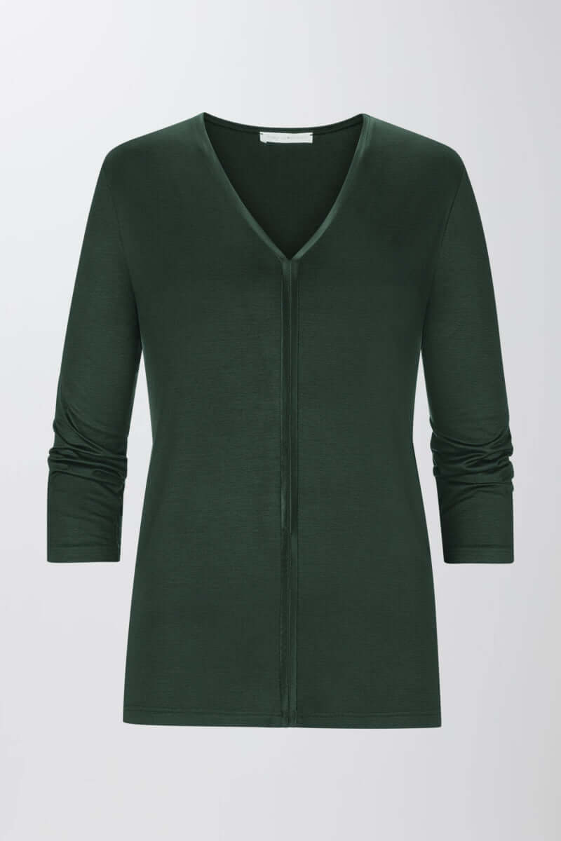 Mey Shirt Lovestory Alena Dames 16053 14 dark green Foto 17619
