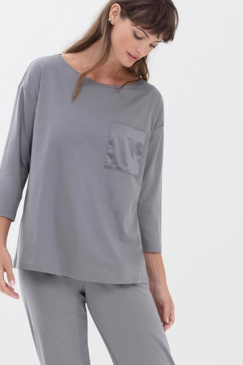 Mey Shirt Sleepstation Malea Dames 17209 44 lovely grey Foto 23523