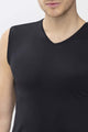 Mey Shirt V-Hals zonder mouw Software Heren 42537 123 schwarz Foto 5805