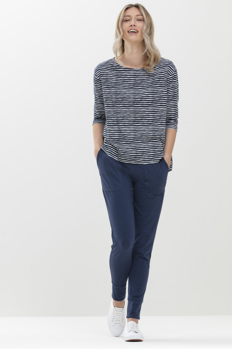Mey Shirt ¾ Mouw Night2Day Abbi Dames 16120 233 new blue Foto 17767