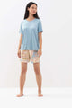 Mey Shortje Lovestory Bente Dames 16328 29 sky blue Foto 18062