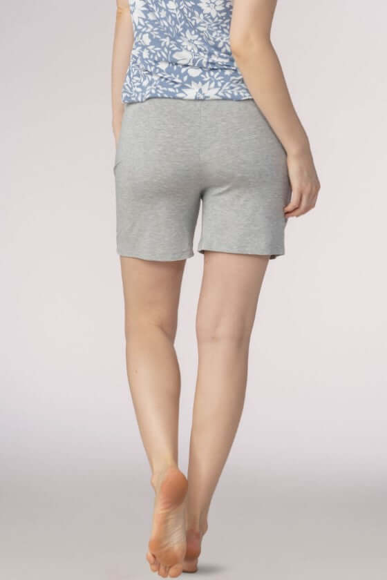 Mey Shortje Sleep & Easy Viviana Dames 16018 519 hell graumelange Foto 17116