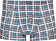 Mey Shorty Deer Check Heren 37208 773 stormy grey Foto 18724