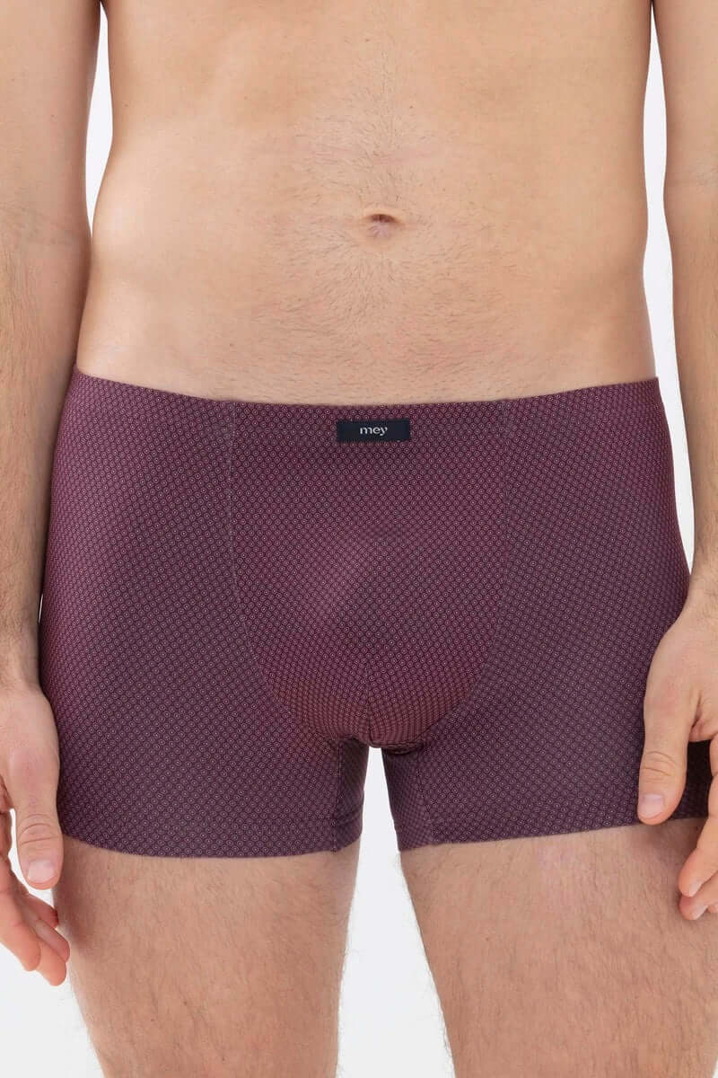 Mey Shorty Dots Heren 37203 762 oxblood Foto 23630