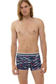 Mey Shorty Fish Heren 37304 668 yacht blue Foto 30455
