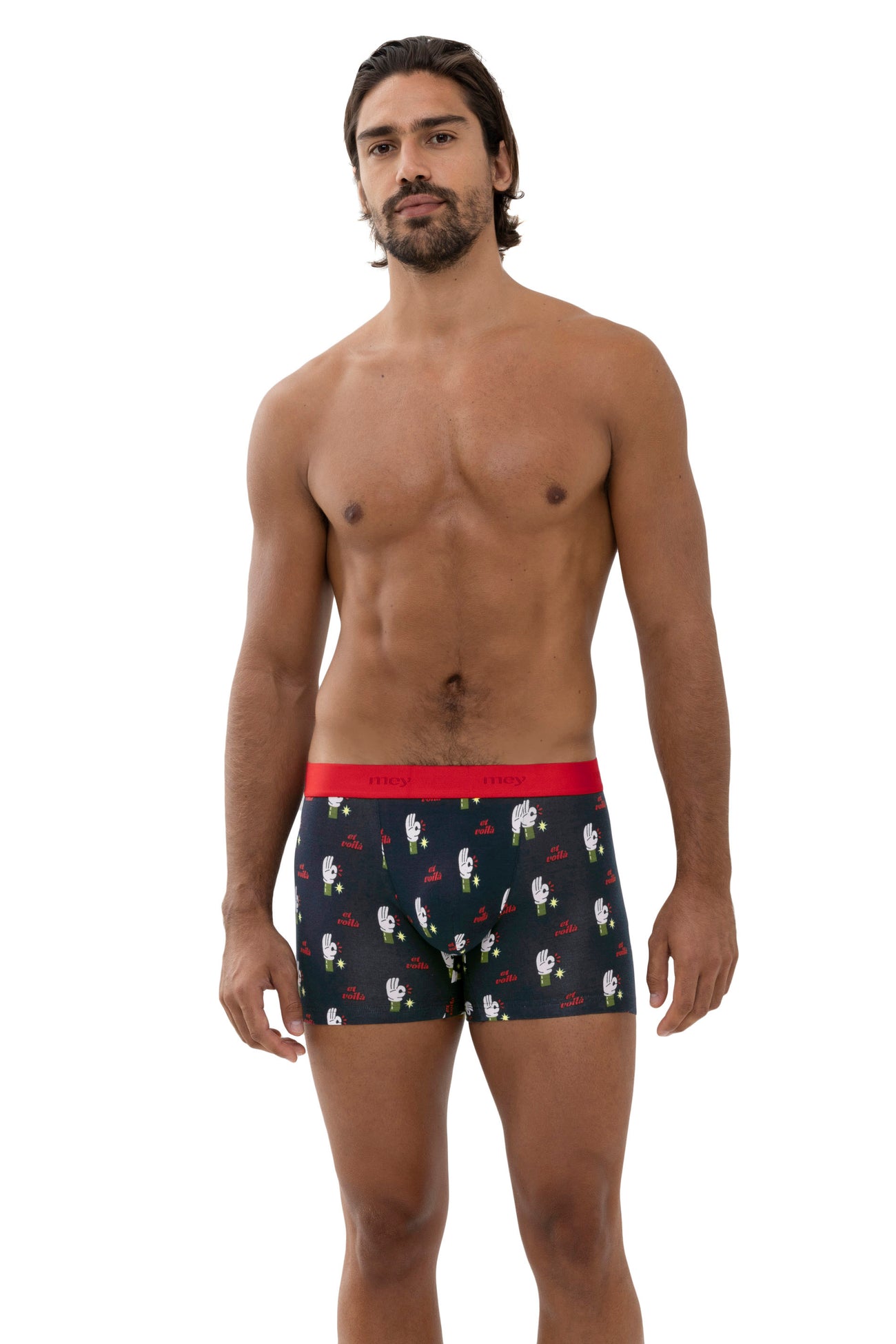 Mey Shorty RE:THINK Okay Heren 37285 668 yacht blue Foto 30740
